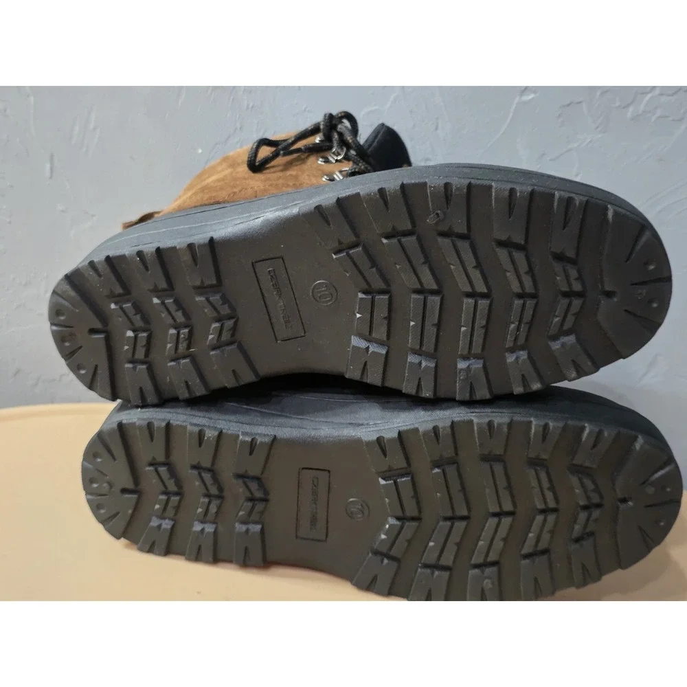 Ozark Trail Boots Men's Hiking Outdoor Waterproof Size 10 Brown‎
